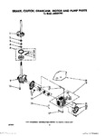 Diagram for 06 - Brake, Clutch, Gearcase, Motor And Pump