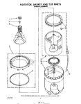 Diagram for 04 - Agitator, Basket And Tub