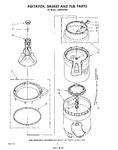 Diagram for 04 - Agitator, Basket And Tub