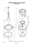 Diagram for 04 - Agitator, Basket And Tub