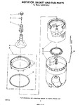 Diagram for 04 - Agitator, Basket And Tub