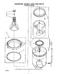 Diagram for 04 - Agitator, Basket And Tub