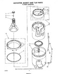 Diagram for 04 - Agitator, Basket And Tub