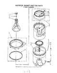 Diagram for 04 - Agitator, Basket And Tub