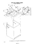 Diagram for 02 - Top And Cabinet , Literature And Optional