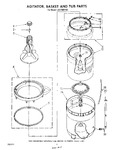 Diagram for 04 - Agitator, Basket And Tub