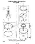 Diagram for 04 - Agitator, Basket And Tub