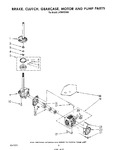 Diagram for 06 - Brake, Clutch, Gearcase, Motor And Pump