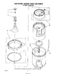 Diagram for 04 - Agitator, Basket And Tub