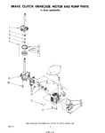 Diagram for 06 - Brake, Clutch, Gearcase, Motor And Pump