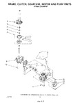 Diagram for 06 - Brake, Clutch, Gearcase, Motor And Pump