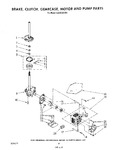 Diagram for 07 - Brake, Clutch, Gearcase, Motor And Pump