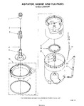 Diagram for 05 - Agitator, Basket And Tub