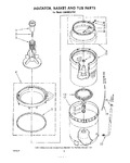 Diagram for 04 - Agitator, Basket And Tub