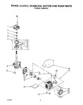 Diagram for 07 - Brake, Clutch, Gearcase, Motor And Pump