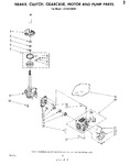 Diagram for 06 - Brake, Clutch, Gearcase, Motor And Pump