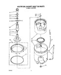 Diagram for 05 - Agitator, Basket And Tub