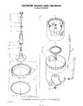 Diagram for 04 - Agitator, Basket And Tub