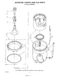 Diagram for 04 - Agitator, Basket And Tub