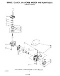 Diagram for 06 - Brake, Clutch, Gearcase, Motor And Pump