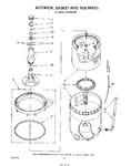 Diagram for 04 - Agitator, Basket And Tub