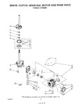 Diagram for 06 - Brake, Clutch, Gearcase, Motor And Pump