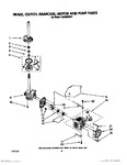 Diagram for 06 - Brake, Clutch, Gearcase, Motor And Pump