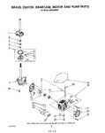 Diagram for 06 - Brake, Clutch, Gearcase, Motor And Pump