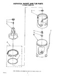 Diagram for 04 - Agitator, Basket And Tub