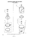 Diagram for 04 - Agitator, Basket And Tub