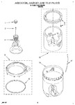 Diagram for 04 - Agitator, Basket And Tub