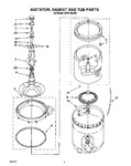 Diagram for 05 - Agitator, Basket And Tub