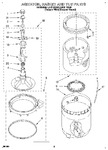 Diagram for 03 - Agitator, Basket And Tub