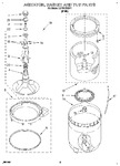 Diagram for 03 - Agitator, Basket And Tub