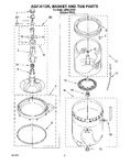 Diagram for 03 - Agitator, Basket And Tub