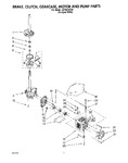 Diagram for 05 - Brake, Clutch, Gearcase, Motor & Pump