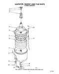 Diagram for 06 - Agitator, Basket And Tub