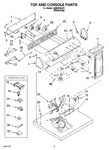 Diagram for 02 - Top And Console Parts