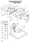 Diagram for 02 - Top And Console Parts