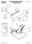 Diagram for 01 - Top And Console Parts