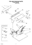 Diagram for 02 - Top And Console Parts