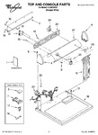 Diagram for 01 - Top And Console Parts