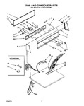 Diagram for 02 - Top And Console, Lit/optional