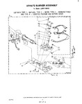 Diagram for 04 - 694670 Burner Assembly