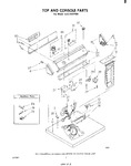 Diagram for 02 - Top And Console , Literature And Optional