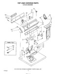 Diagram for 02 - Top And Console , Literature And Optional