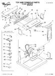 Diagram for 01 - Top And Console, Literature