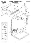 Diagram for 01 - Top And Console Parts