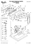 Diagram for 01 - Top And Console Parts