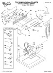 Diagram for 01 - Top And Console, Literature